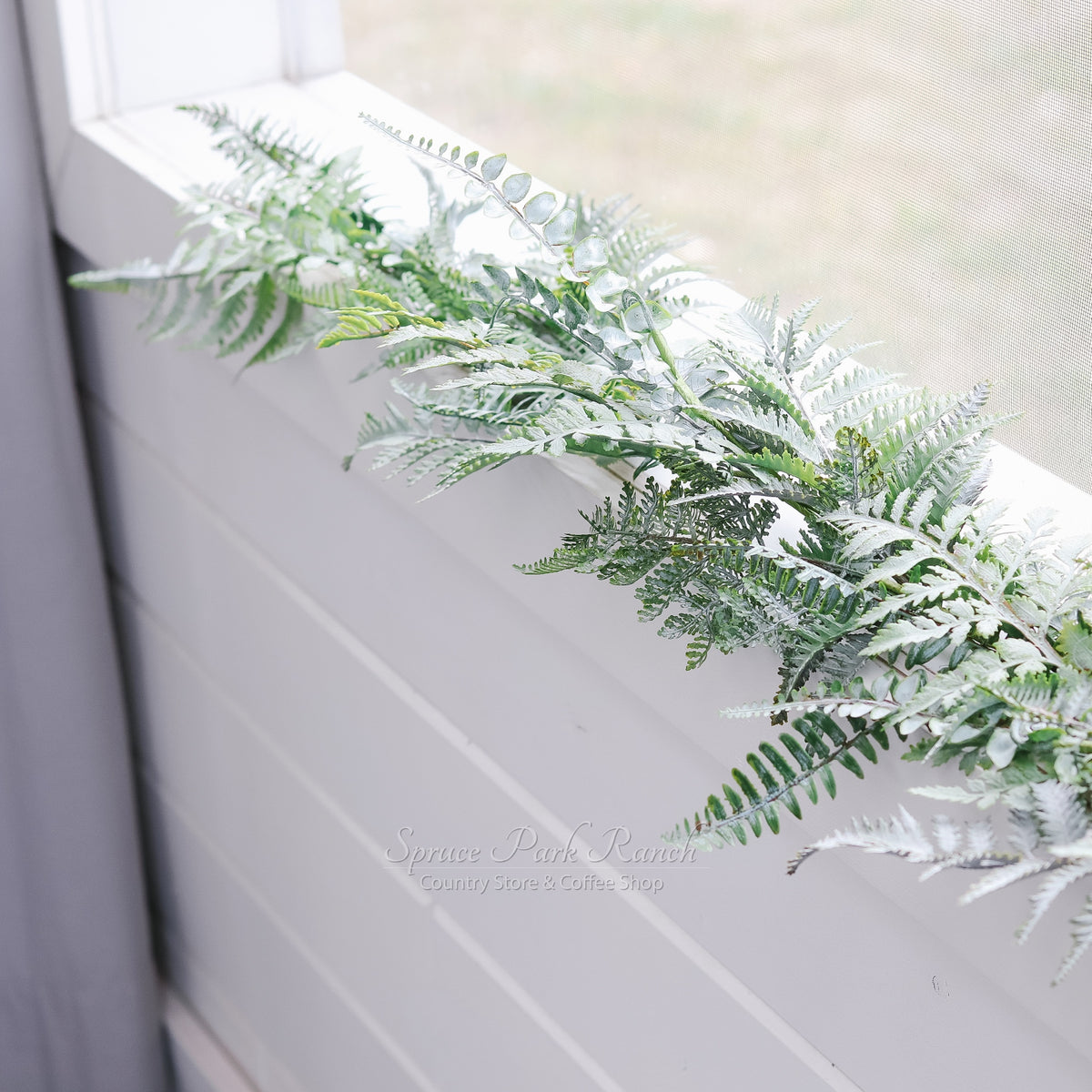 Mixed Fern Garland Fresh Touch