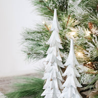 White Shimmer Tall Tree