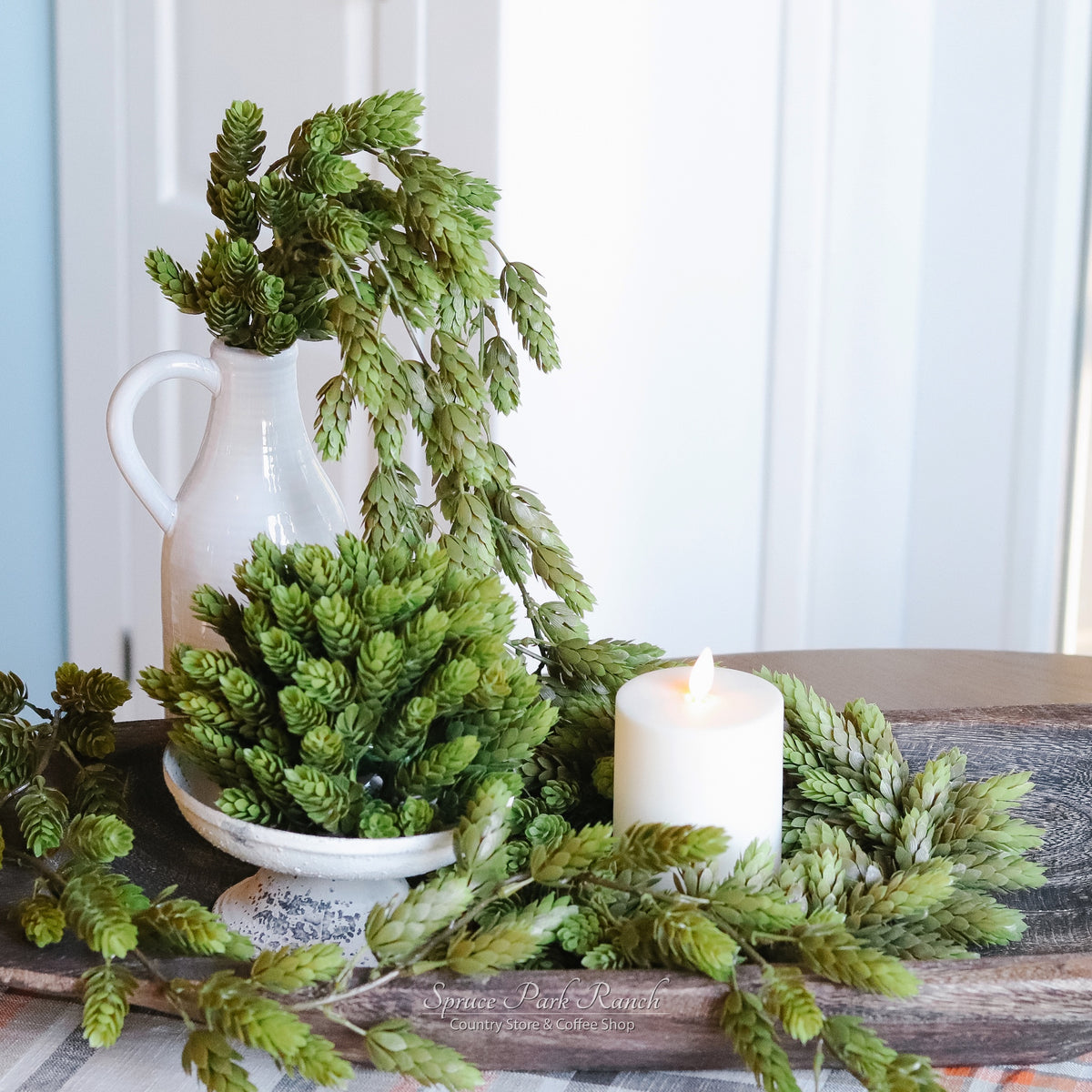 Hops Green Greenery Collection