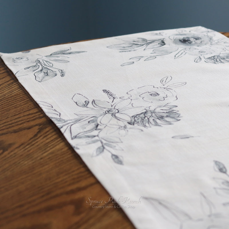 Midnight Floral Textile Collection