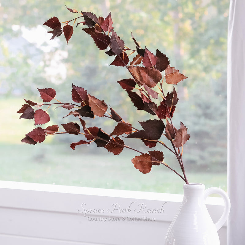 Falling Leaves Spray Greenery Collection