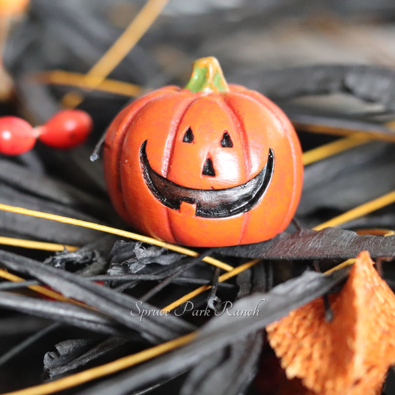 Mini Resin Jack O'Lantern