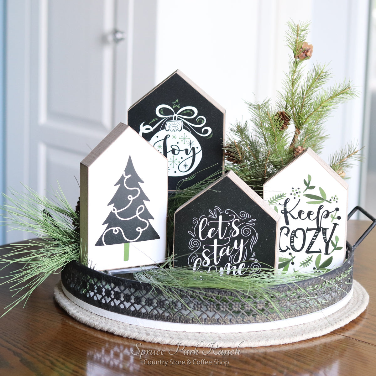 Double Sided House Block