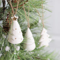 Modern Ceramic Tree Ornament