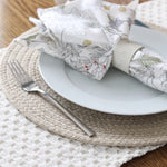 Placemat Essex Round Stone