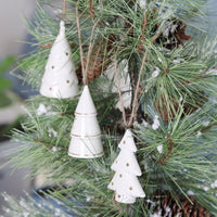 Modern Ceramic Tree Ornament
