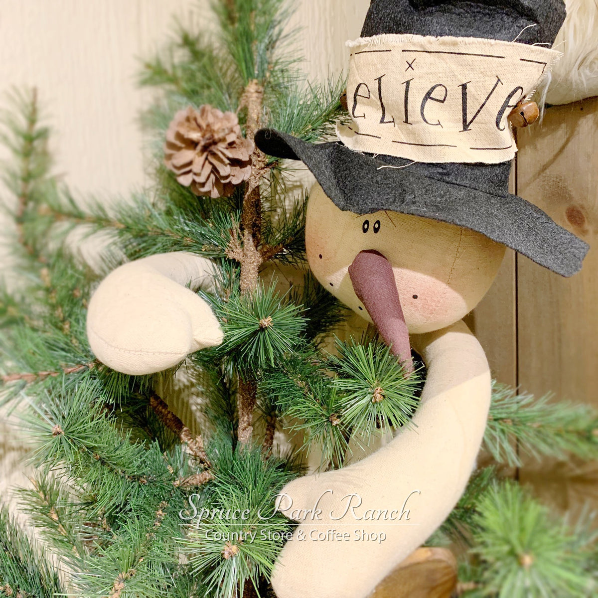 Tree Hugger Believe Snowman