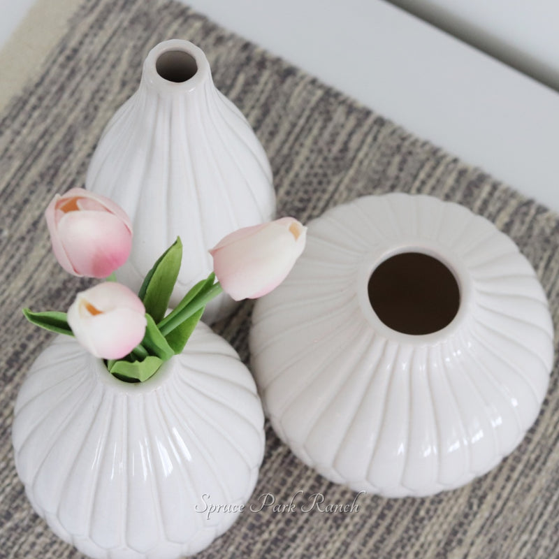 Ceramic Crackle Vase