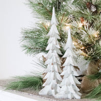 White Shimmer Tall Tree