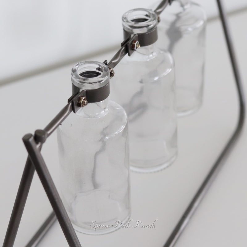 Triple Swing Bud Vase