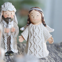 Knit Resin Nativity