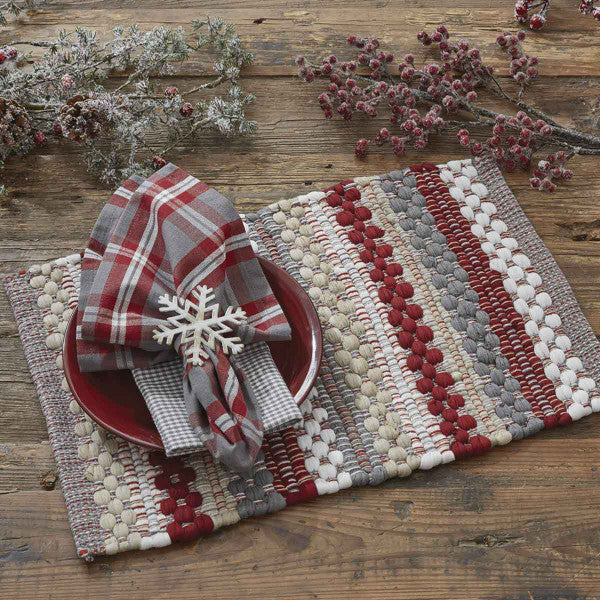 Farmhouse Holiday Chindi Linen Collection