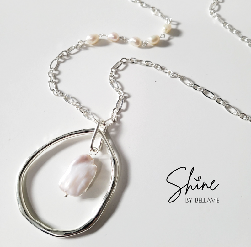 Maisy Freshwater Pearl Pendant Necklace